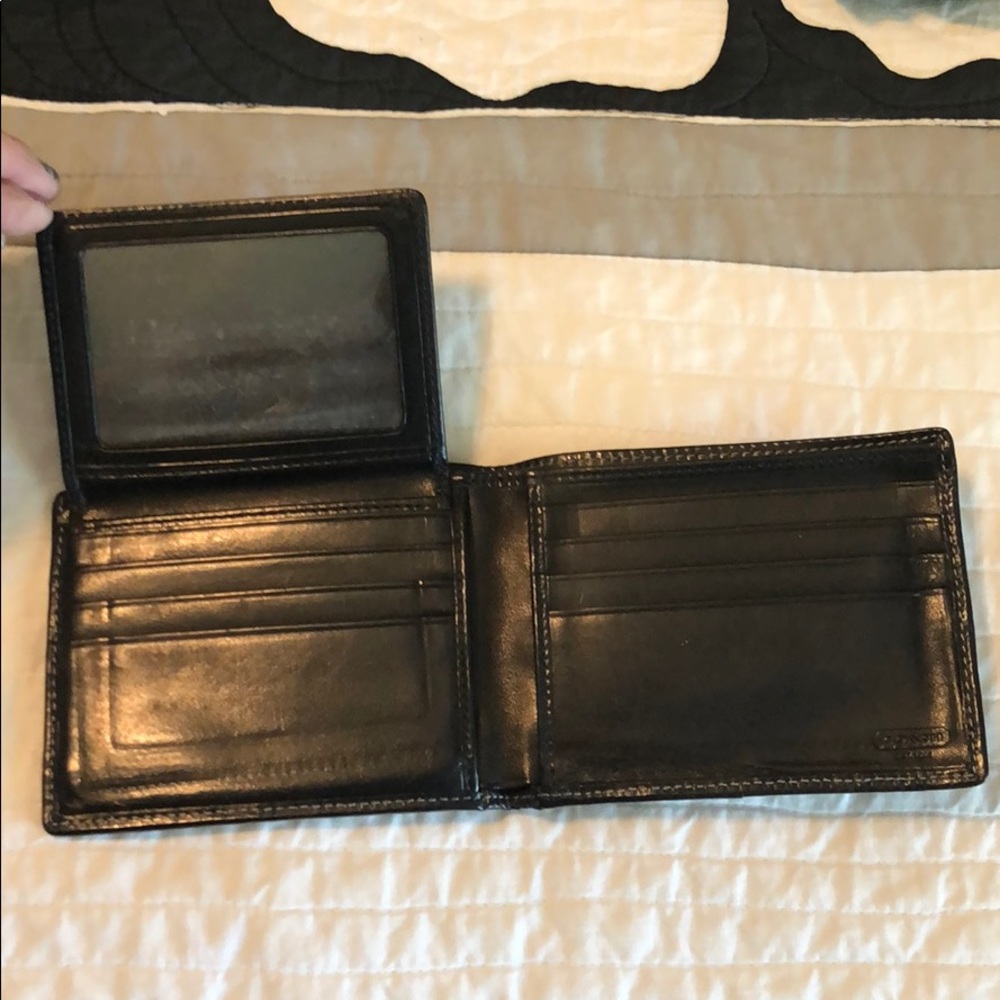 Black Coach wallet - Picture 4 of 9